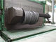 ISO9001 CE Steel Wire Coils Shot Blasting Equipment 40mm Untuk Derusting Burnishing