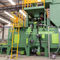 Benda Kerja Roller Steel Conveyor Shot Blasting Machine 1500 * 1500mm